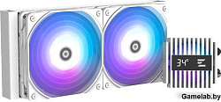 Zalman CPU Liquid Cooler 240mm, ARGB, white