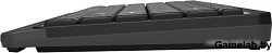 Клавиатура A4 Fstyler FK11 серый USB slim