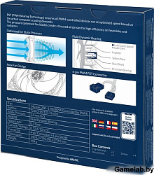 Вентилятор 140mm Arctic Cooling Arctic P14 PWM PST White (ACFAN00197A) 4пин, 140x140x27мм, 200-1700о