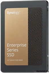 SSD SYNOLOGY SAT5221 3.84TB 3D NAND Скорость записи 500 Мб/сек. Скорость чтения 500 Мб/сек. 2,5" TBW