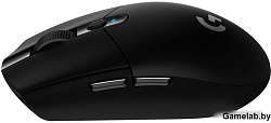 Мышь Logitech G304 Lightspeed черный оптическая (12000dpi) беспроводная USB (5but)
