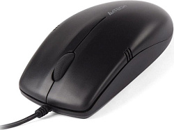 Мышь A4Tech OP-530NUS черный оптическая (1200dpi) silent USB (2but)