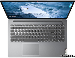 Ноутбук 15.6" FHD LENOVO IdeaPad 1 grey (Core i5 1235U/8Gb/256Gb SSD/VGA int/noOS) (82QD00ASRK)