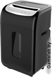 Шредер Office Kit S218 (1,9x13) черный (секр.P-5)/фрагменты/22лист./30лтр./скрепки/скобы/пл.карты/CD