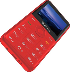 Мобильный телефон Xenium X700 красный моноблок 2Sim 2.31" 240x320 Nucleus 0.3Mpix GSM900/1800 MP3 FM