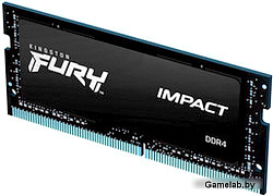 Kingston 16GB 3200MHz DDR4 CL20 SODIMM FURY Impact