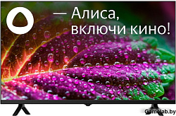 Телевизор LED Starwind 32" SW-LED32SG305 Яндекс.ТВ Frameless черный HD 60Hz DVB-T DVB-T2 DVB-C DVB-S