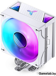 Кулер JONSBO CR-1000 V2 PRO Color White LGA1700/1200/115X/AM5/AM4 (24шт/кор, TDP 230W, PWM, 120mm Dy