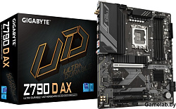 Материнская плата Gigabyte Z790 D AX Soc-1700 Intel Z790 4xDDR5 ATX AC`97 8ch(7.1) 2.5Gg RAID+HDMI+D