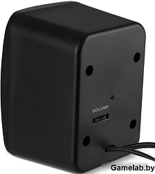 Колонки Sven 130 2.0 черный 6Вт