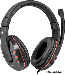 Гарнитура GAMING WARHEAD G-160 BLACK 64113 DEFENDER