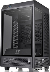 Корпус Thermaltake The Tower 100 черный без БП ATX 2x120mm 2xUSB3.0 1xUSB3.1 audio bott PSU