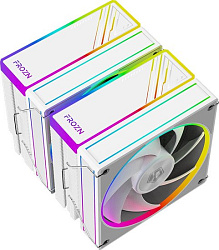 Кулер ID-COOLING FROZN FROZN A620 ARGB WHITE LGA1700/1200/115X/AM5/AM4 (6шт/кор, TDP 270W, PWM, черн
