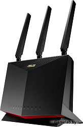 ASUS 4G-AC86U// роутер 802.11 a/b/g/n/ac со встроенным LTE модемом, до 800 + 1733Мбит/c, 2,4 + 5 гГц