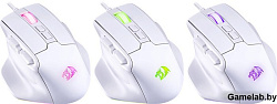 Мышка USB OPTICAL BULLSEYE WHITE RGB 71861 REDRAGON