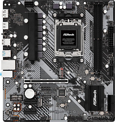 ASRock B650M-H/M.2+, Socket AM5, AMD B650, 2xDDR5-5200, HDMI+DP, 1xPCI-Ex16, 2xPCI-Ex1, 4xSATA3(RAID