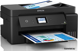 МФУ струйный Epson L14150 (L14150/C11CH96502) A3 Duplex Net WiFi USB RJ-45 черный