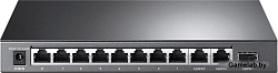 Коммутатор TP-Link TL-SL1311MP 8x100Mb 2G 1SFP 8PoE+ 124W неуправляемый