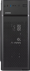 Корпус Digma DCC-MD301 черный без БП ATX 1x80mm 4x120mm 1xUSB2.0 1xUSB3.0 audio