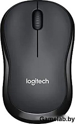 Мышь Logitech B175 черный/серый оптическая (1000dpi) беспроводная USB для ноутбука (2but)