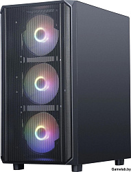 Корпус Accord 3602 черный без БП ATX 2xUSB3.0 1xUSB3.1 audio bott PSU