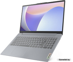 Ноутбук 15.6" FHD LENOVO IdeaPad Slim 3 gray (Core i3 1305U/8Gb/256Gb SSD/VGA int/noOS) ((82X7004BPS