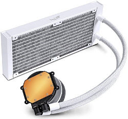 Система водяного охлаждения Valkyrie Dragonfang 240 White / 2x120mm ARGB fans, 250W TDP, 29dBA / HW 