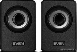 Колонки Sven 135 2.0 черный 6Вт