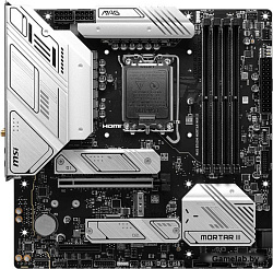 Материнская плата MSI MAG B760M MORTAR WIFI II Soc-1700 Intel B760 4xDDR5 mATX AC`97 8ch(7.1) 2.5Gg+