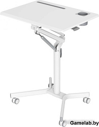 Стол для ноутбука Cactus VM-FDS101B столешница МДФ белый 70x52x105см (CS-FDS101WWT)