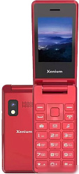 Мобильный телефон XENIUM X600 красный моноблок 1.77" 128x160 Nucleus 0.3Mpix GSM900/1800 MP3