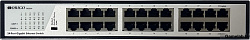 ORIGO Неуправляемый коммутатор, 24x1000Base-T, комплект для установки в 19" стойку