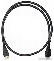 Кабель аудио-видео Cactus CS-HDMI.1.4-1 HDMI (m)/HDMI (m) 1м. Позолоченные контакты черный