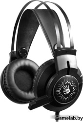 Наушники с микрофоном A4Tech Bloody J437 черный 1.8м мониторные USB (J437)