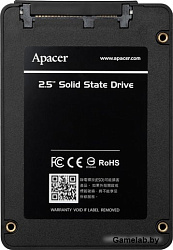 Apacer PANTHER AS340 240Gb SSD SATA 2.5" 7mm, R475/W380, IOPS 70K, MTBF 1.5M, TLC, 60TBW, Retail
