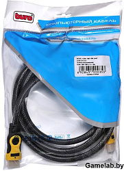 Кабель аудио-видео Buro HDMI (m)/HDMI (m) 1.8м. (HDMI 19M-19M BRAID)