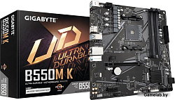 Материнская плата Gigabyte B550M K Soc-AM4 AMD B550 4xDDR4 mATX AC`97 8ch(7.1) GbLAN RAID+HDMI