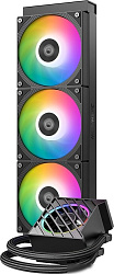 Система водяного охлаждения ID-Cooling Dashflow 360 XT Pro ARGB Soc-AM5/AM4/1200/1700/1851 черный 4-