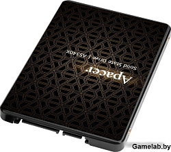 Apacer SSD PANTHER AS340 120Gb SATA 2.5" 7mm, R550/W520 Mb/s, IOPS 80K, MTBF 1,5M, 3D NAND, Retail (