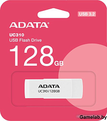 Флэш-накопитель 128GB UC310-128G-RWH WHITE ADATA