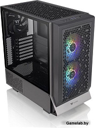 Корпус Thermaltake Ceres 300 TG ARGB черный без БП ATX 3x140mm 2xUSB3.0 1xUSB3.1 audio bott PSU