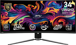MSI Монитор 34.18" MSI MPG 341CQPX QD-OLED Black