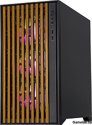 Корпус Formula TimberLine T0 черный без БП mATX 6x120mm 6x140mm 2xUSB3.0 audio