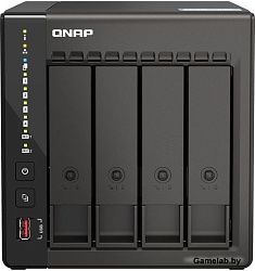 Сетевое хранилище NAS Qnap Original TS-453E-8G 4-bay настольный Celeron J6412
