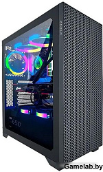Корпус Azza Hive черный без БП ATX 8x120mm 5x140mm 2xUSB2.0 1xUSB3.0 audio bott PSU