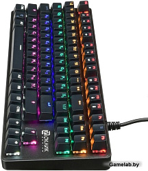 Клавиатура Oklick 969G SHOTGUN механическая черный USB Multimedia for gamer LED
