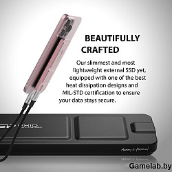 Накопитель SSD Silicon Power USB-C 512GB SP512GBPSDPX10CK PX10 1.8" черный