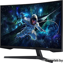 Монитор Samsung 32" S32CG550EI черный VA LED 16:9 HDMI M/M матовая 300cd 178гр/178гр 2560x1440 165Hz