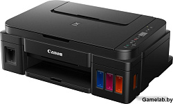 МФУ струйный Canon PIXMA G2410 (A4, принтер/копир/сканер, 4800х1200dpi, 8.8чб/5цв.ppm, СНПЧ, USB) (2