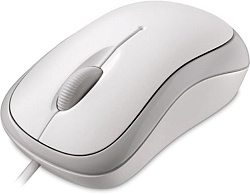 Мышь Microsoft Basic Mouse, USB, White (P58-00060)